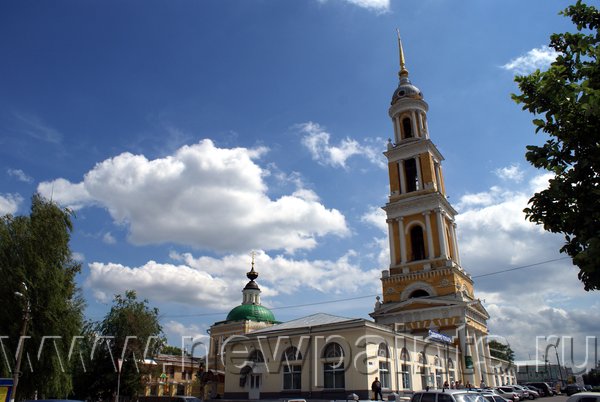 Церковь апостола Иоанна Богослова, г.Коломна. Крыша окрашена «Резиновой» краской.